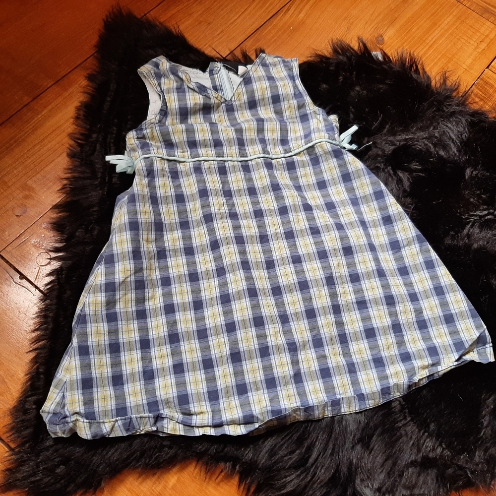 Blue and Yellow Gap Toddler Dress